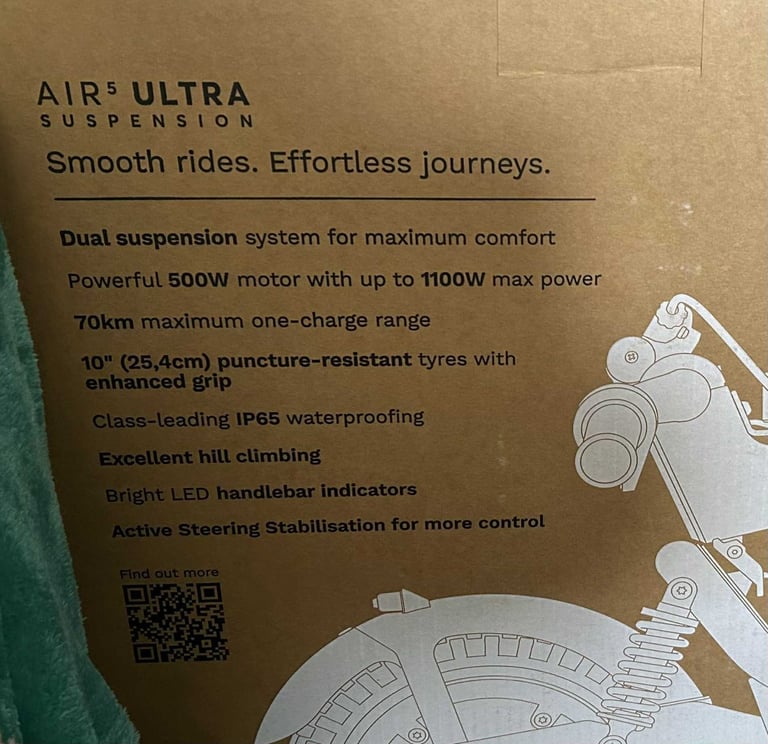 Pure Air 5 Ultra Suspension E-Scooter