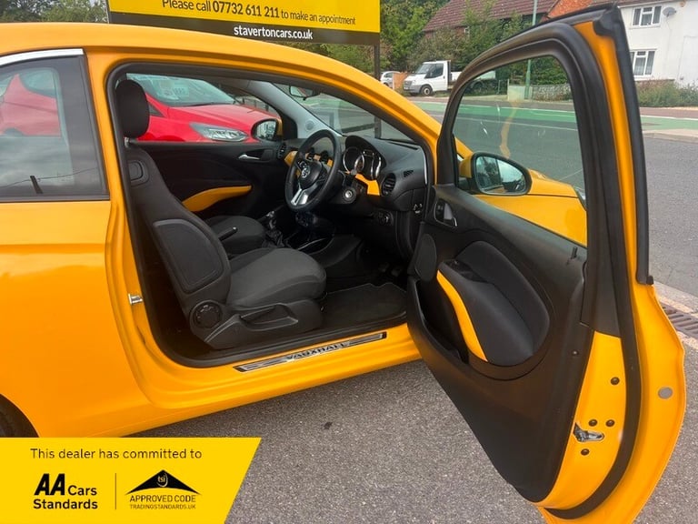2017 Vauxhall ADAM JAM 1.4 Petrol Yellow