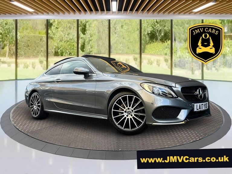 2017 Mercedes-Benz C-Class 2.0 C200 AMG Line (Premium Plus) Coupe 2dr Petrol G-Tronic+ Euro 6 (s/...
