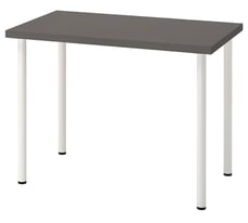 IKEA Table grey and white (LINNMON / ADILS)