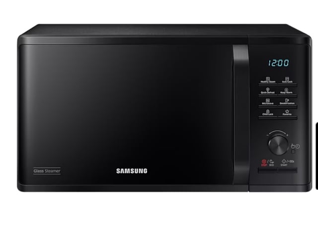 Brand New Samsung MS23K3555EK/EU 23L Solo Microwave Oven with Health Steam  - Black | in Barking, London | Gumtree