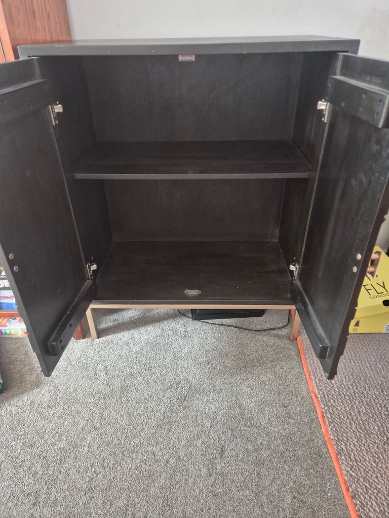 Oriental style wooden cabinet