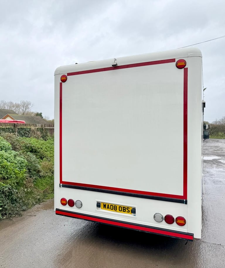 2008 DAF LF45.220 EXHIBITION BUS CAMPER MOTORHOME RACEVAN PROJECT 70,000 MILES