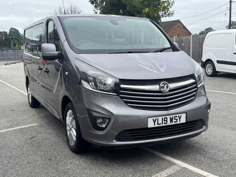 2019 Vauxhall Vivaro 1.6 CDTi 2900 BiTurbo ecoTEC Limited Edition Nav Crew Van Double Cab 5dr Di ...