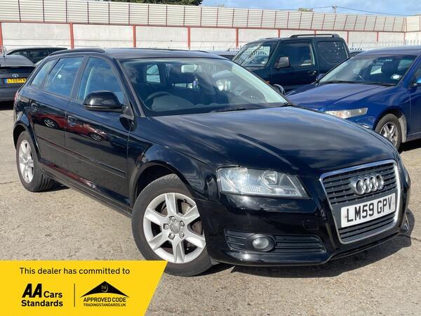 2009 Audi A3 1.8 TFSI SE Sportback Euro 4 5dr HATCHBACK Petrol Manual