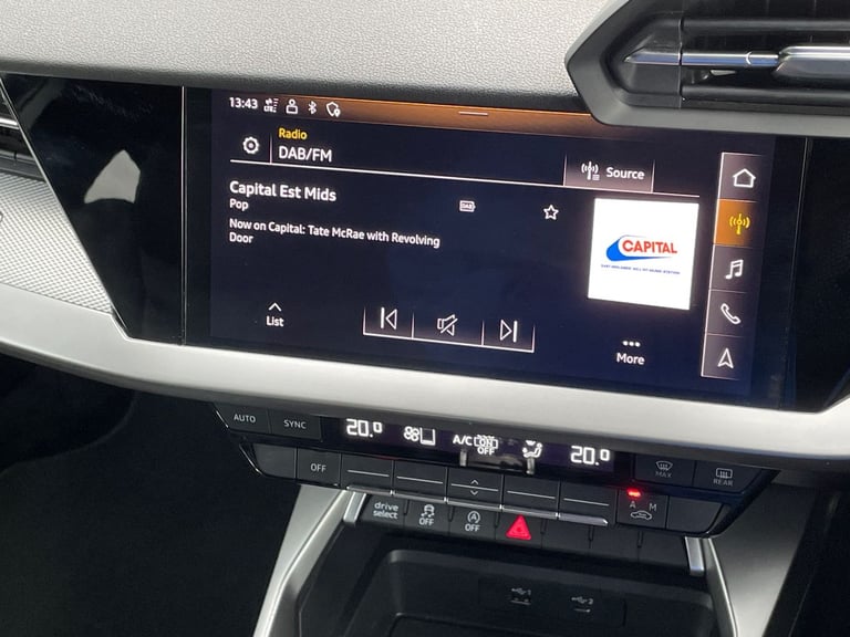  Audi A3 Sportback 1.5 Tfsi 35 S Line Sportback 5dr Petrol Manual Euro 6 s/s