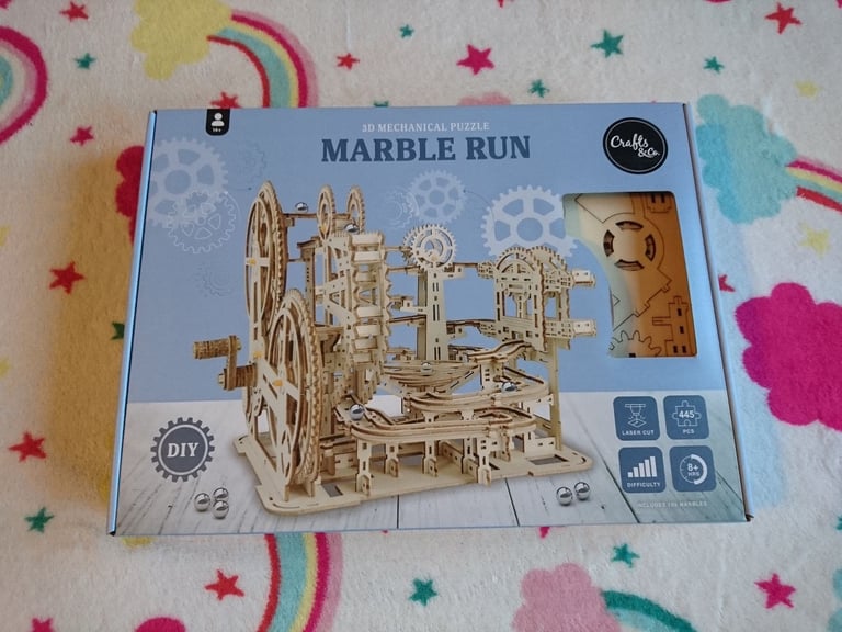 3D Mechanical Marble Run Brand New