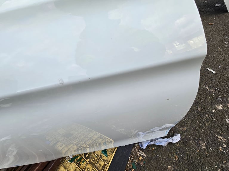 BMW 3 SERIES F30 LCI SINGLE BACK rear Driver Side DOOR  WHITE Breaking Parts 