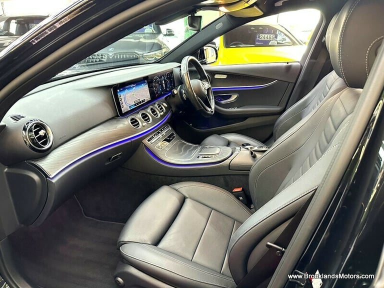 Mercedes E Class E 400 D 4MATIC AMG LINE PREMIUM [3X MERCEDES SERVICES, SAT NAV,