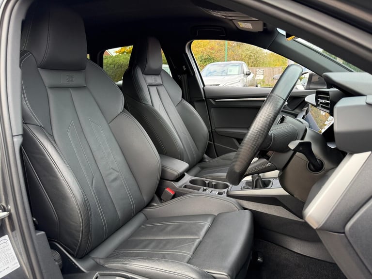 2023 Audi A3 1.0 TFSI 30 S line Sportback 5dr Petrol Manual Euro 6 (s/s) (110 ps) HATCHBACK Petro...