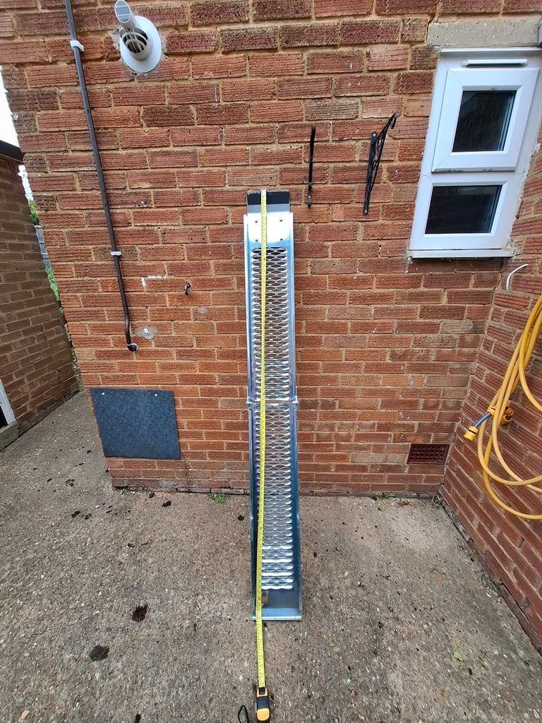 Folding ramp motorbike?