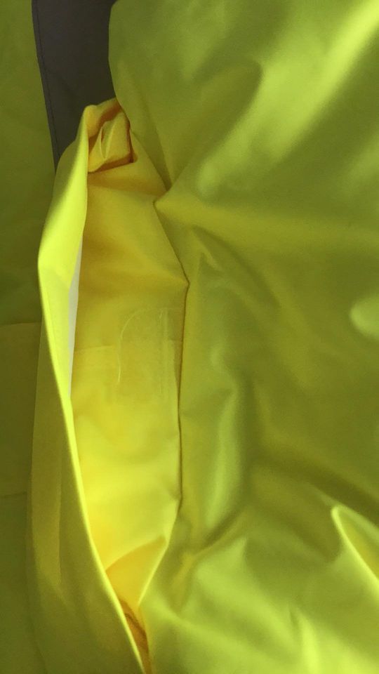 *NEW* High Vis Coat with Concealed Hood XL 
