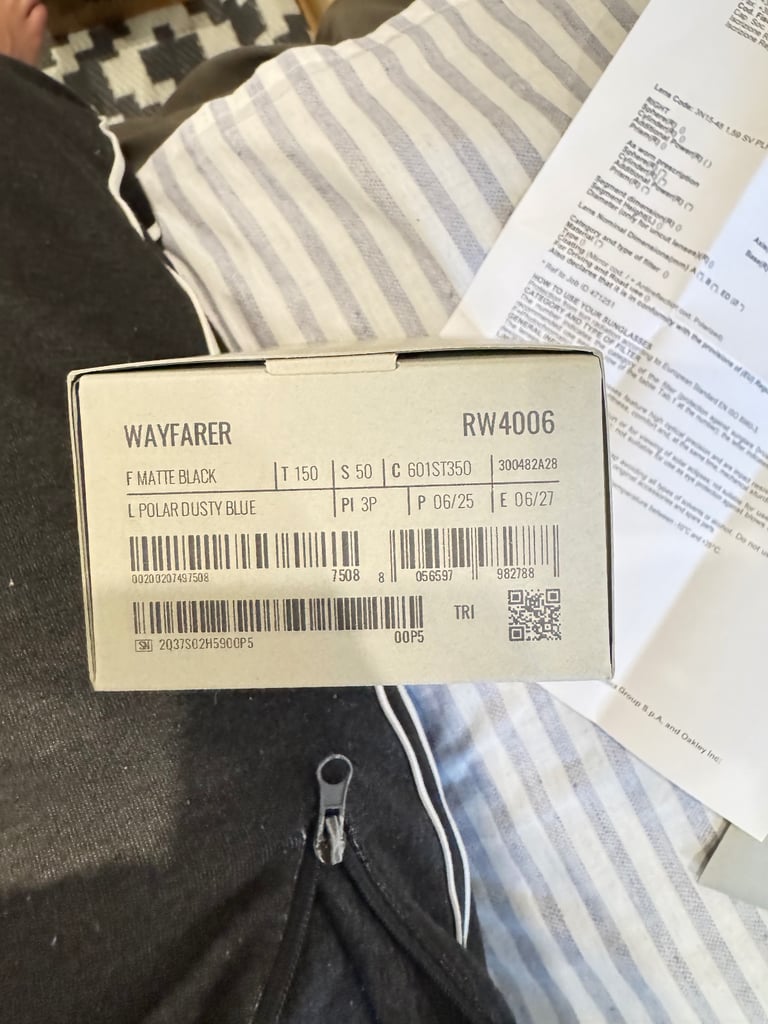  Ray-Ban Meta Wayfarer Smart Glasses - Shiny Black G15 Green RW4006 