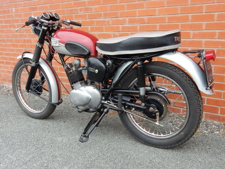 Triumph T20SH Sports Cub 199cc 1962 Matching Frame & Engine Numbers