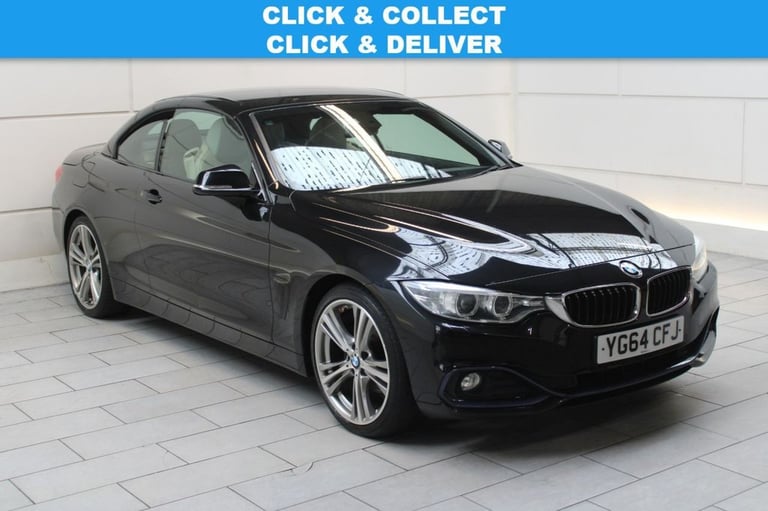 2014 BMW 4 Series 2.0 420d Sport Convertible 2dr Diesel Auto Euro 6 (stop/start) (184 ps) Convert...