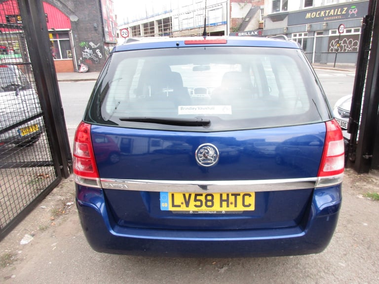 2008 (58) VAUXHALL ZAFIRA 1.6i EXCLUSIV , 7 SEATER , CAZ &amp; ULEZ EXEMPT