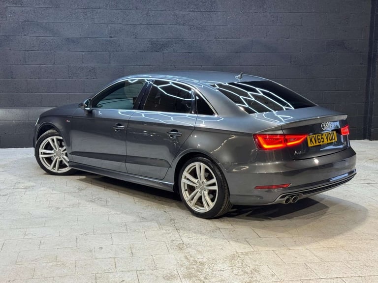 2015 Audi A3 2.0 A3 S Line TDI Quattro Semi-Auto 4WD 4dr Saloon Diesel Automatic