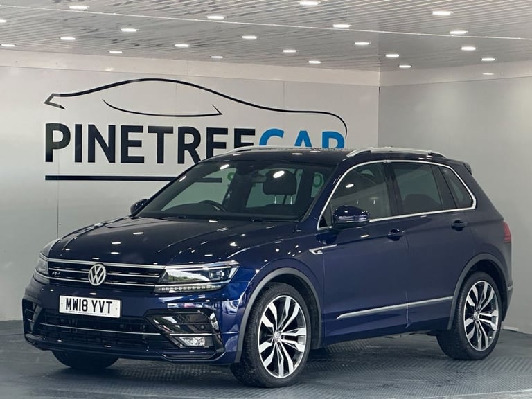 2018 Volkswagen Tiguan 2.0 TDI R-Line SUV 5dr Diesel DSG Euro 6 (s/s) (150 ps) ESTATE Diesel Auto...