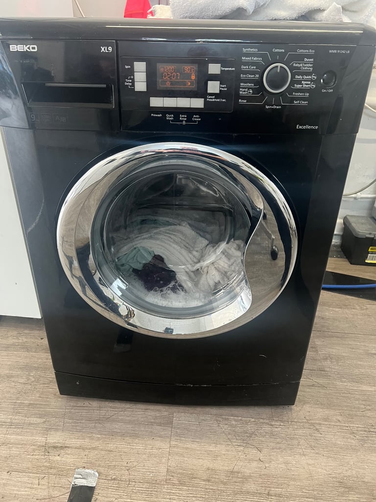 image for BLACK beko washing machine 9kg can deliver 