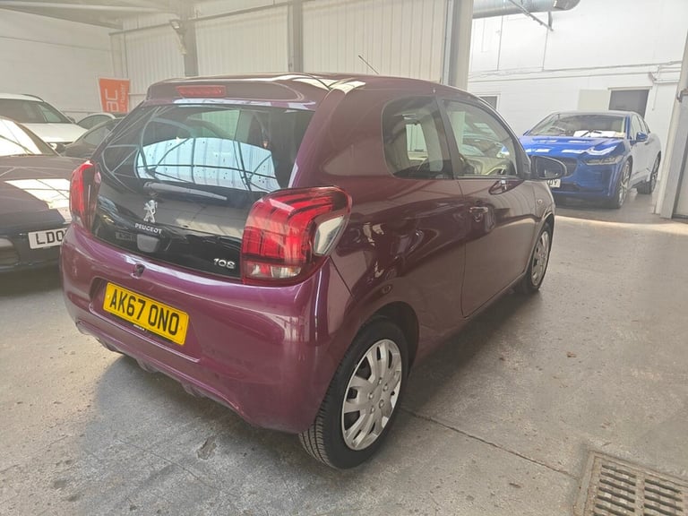 2017 Peugeot 108 1.0 Active 3dr HATCHBACK PETROL Manual