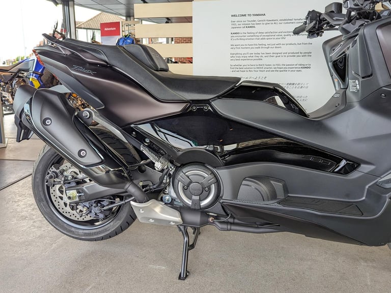 IN STOCK NOW! - NEW Yamaha TMAX Tech MAX. Dark Magma. £14,000 On The Road