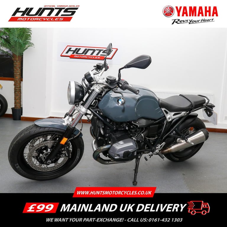2017, '17 reg. BMW RnineT Pure ABS. ASC, Heated Grips. £7,195