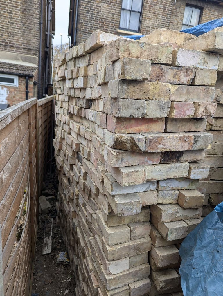 Reclaimed Gault bricks 