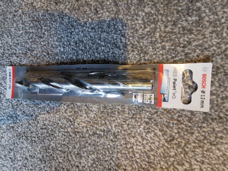 Brand New Bosch 12mm Metal Drill Bit Cost £9 Only £4