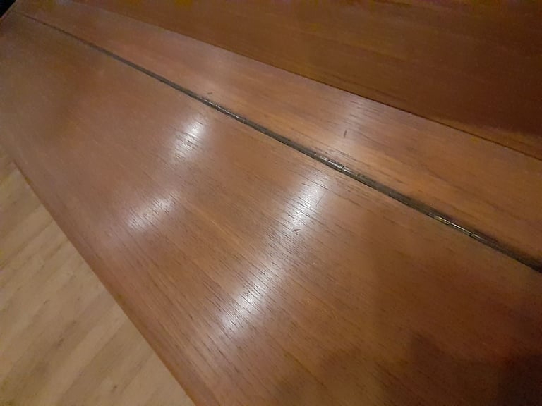 Knight K10 c1977 upright piano satin Oak wood *free fine tuning* *superb tone*