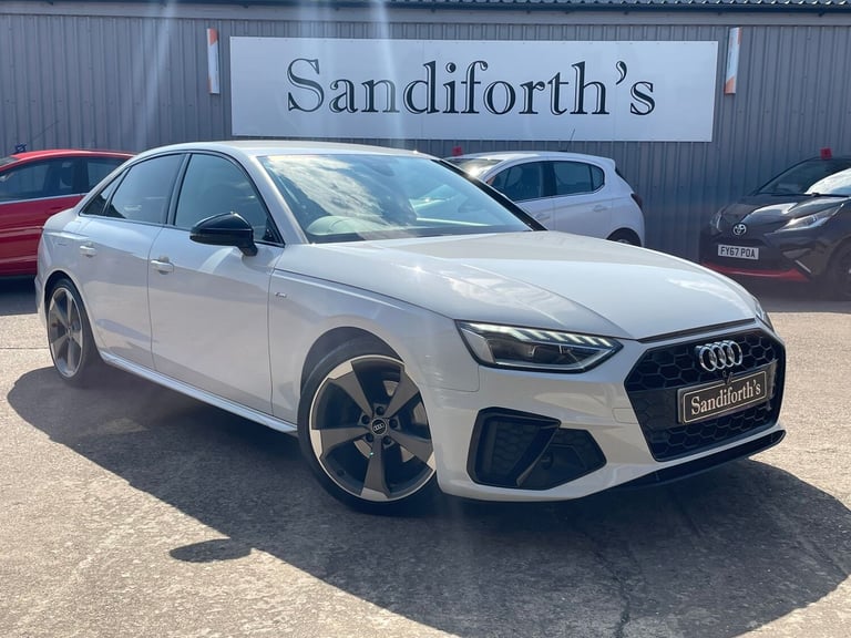 2021 Audi A4 2.0 TDI 35 Black Edition Saloon 4dr Diesel S Tronic Euro 6 (s/s) (163 ps) Saloon Die...
