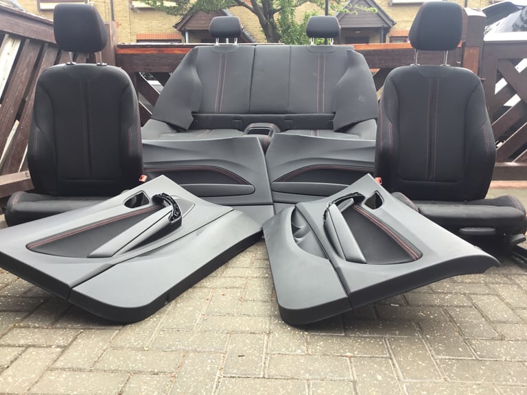 image for Black complete interior f22 2 series BMW WITH DOORCARDS