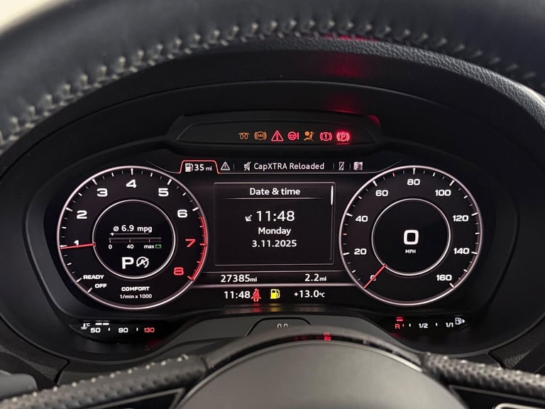 2019 Audi A3 30 TFSI S Line 4dr S Tronic SALOON PETROL Automatic