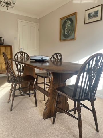 Extendable Dining Table Chairs in Taverham, Norfolk Gumtree