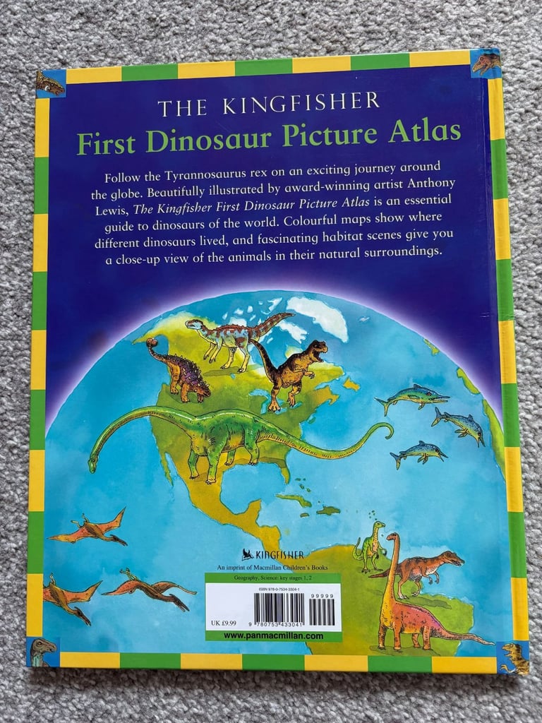 The Kingfisher First Dinosaur 🦖 Picture Atlas