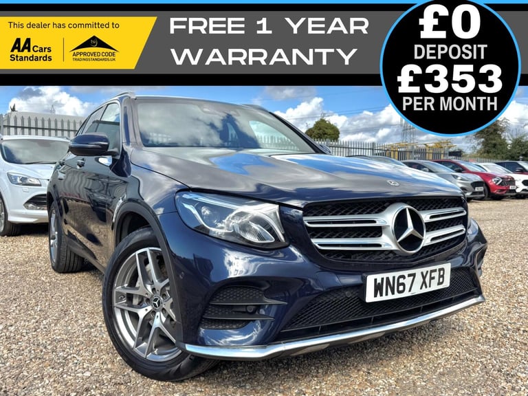 image for MERCEDES-BENZ GLC 3.0 GLC350d V6 AMG Line G-Tronic 4MATIC Euro 6 2017