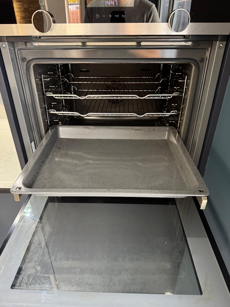 Large Matt Navy Kitchen Units + Appliances