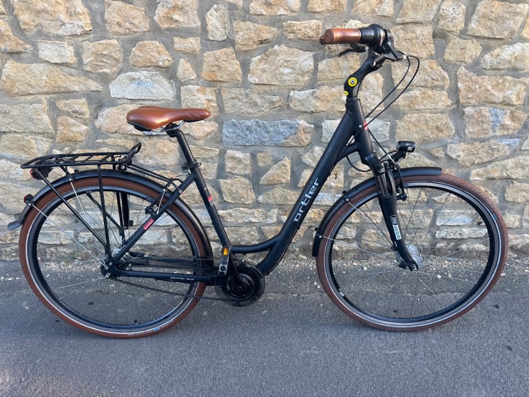 Step through Dutch style ladies bike
