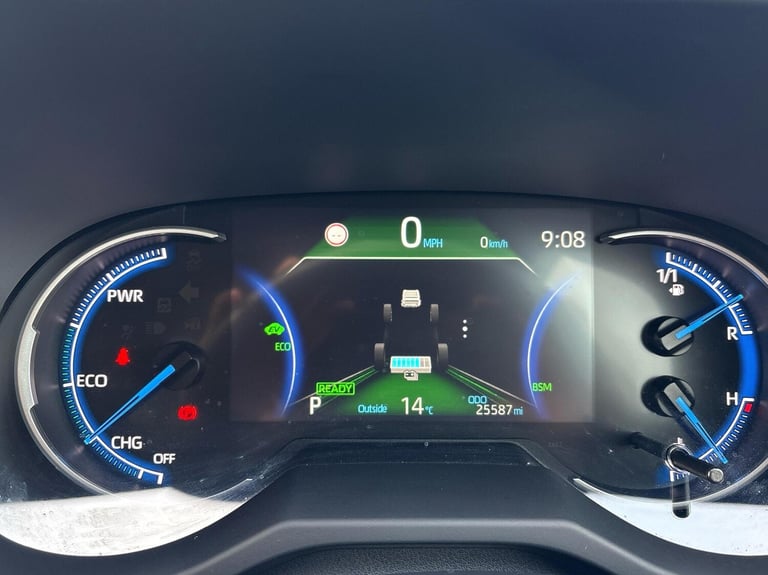 2021 Toyota RAV4 2.5 VVT-i Hybrid Black Edition 5dr CVT SUV Hybrid Automatic