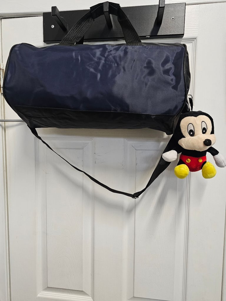 New BLUE + BLACK Ryanair Light Holdall Travel Cabin Gym Duffle Bag Under Seat Carry On Approved Size