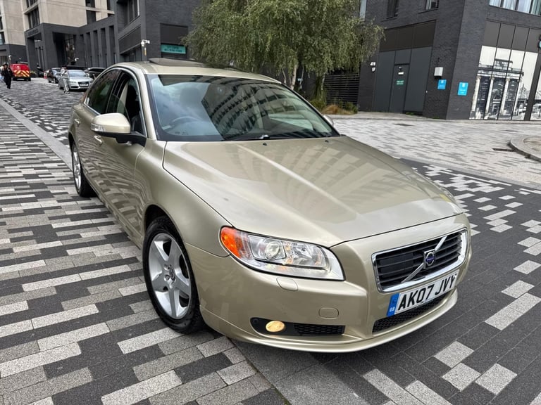 2007 VOLVO S80 SE LUX D5 GEARTRONIC AUTO 2.4 DIESEL SALOON GOLD 4dr