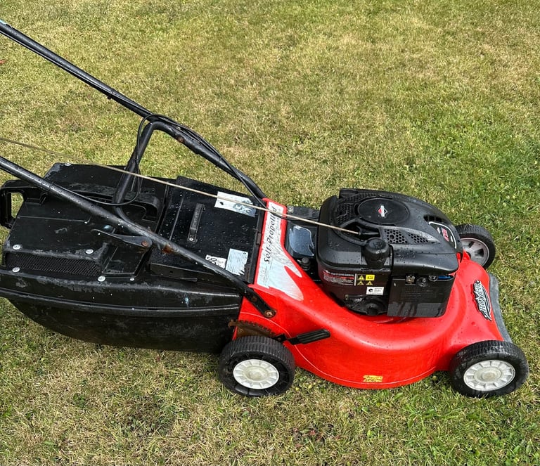 Rover ProCut 50 20” commercial alloy deck lawnmower lifts wet grass 190cc Selfdrive mower serviced 