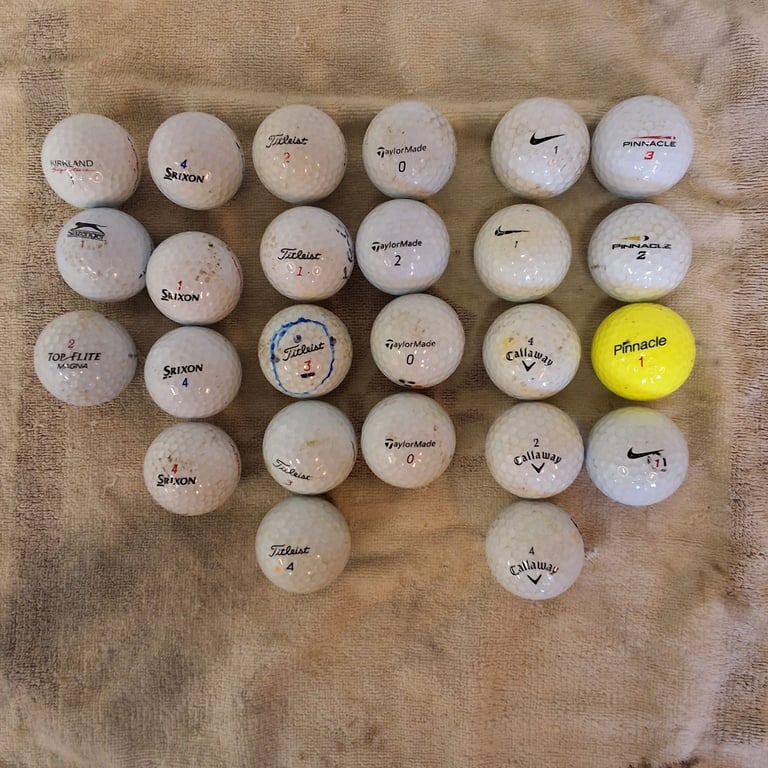 image for Second hand golf balls 