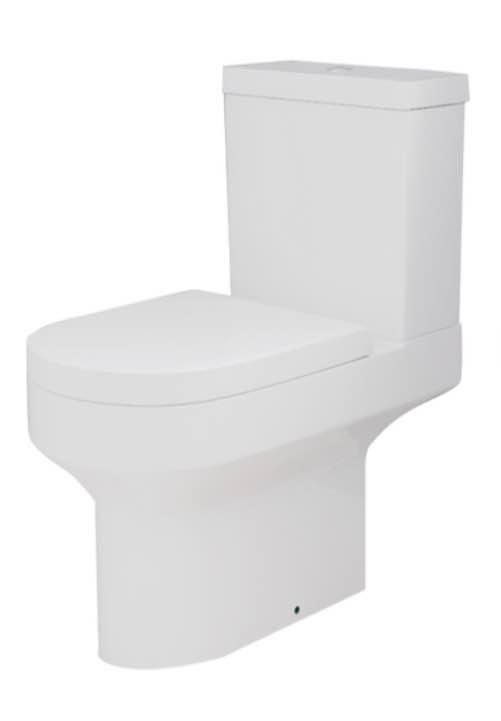 image for New Rimini C/C WC Pan and Soft Close Seat Toilet RRP £180 Our Price £115