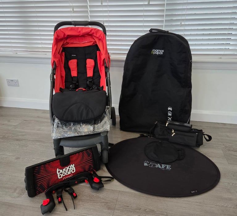 Mamas and Papas Armadillo Pushchair and accessories