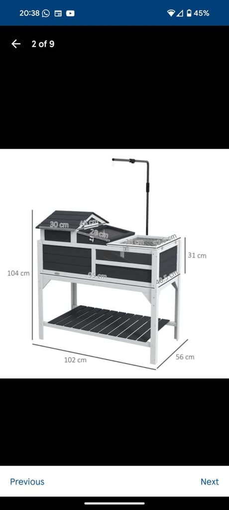 image for Tortoise table with lights 
