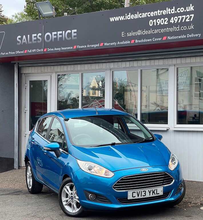 2013 Ford Fiesta 1.0T EcoBoost Zetec Hatchback 5dr Petrol Manual Euro 5 (s/s) (100 ps) Hatchback ...