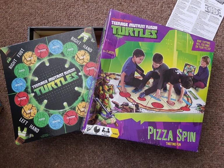 Turtles Pizza Spin Game