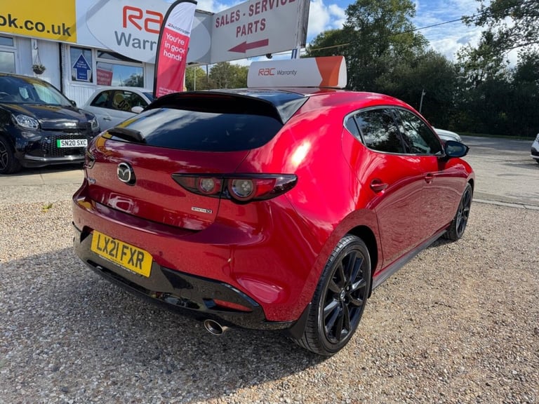 2021 Mazda Mazda3 2.0 e-SKYACTIV-X MHEV GT Sport Tech Auto Euro 6 (s/s) 5dr Hatchback Petrol Auto...