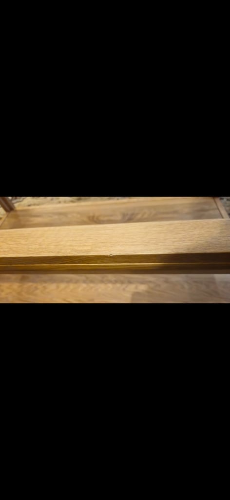 BEVEL Natural Solid Oak Coffee Table