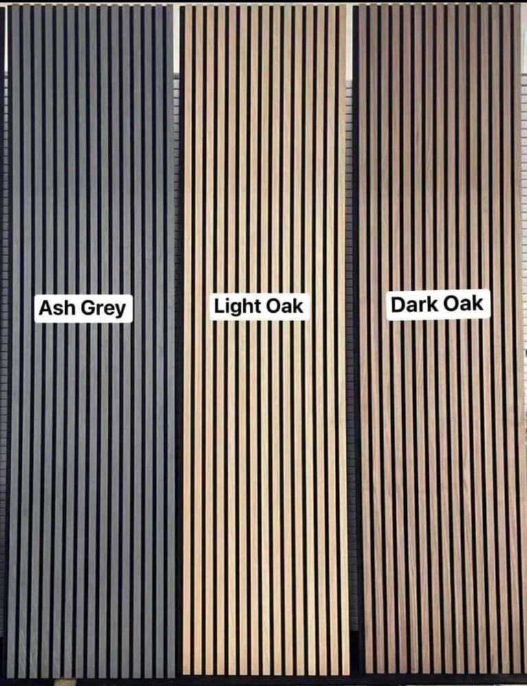 image for Wooden Acoustic Wall panels 240X60Cm